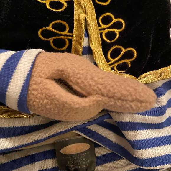 Melissa & Doug Pirate Hand Puppet Barnacle Bart Pretend Play Plush No Stick - Picture 10 of 11